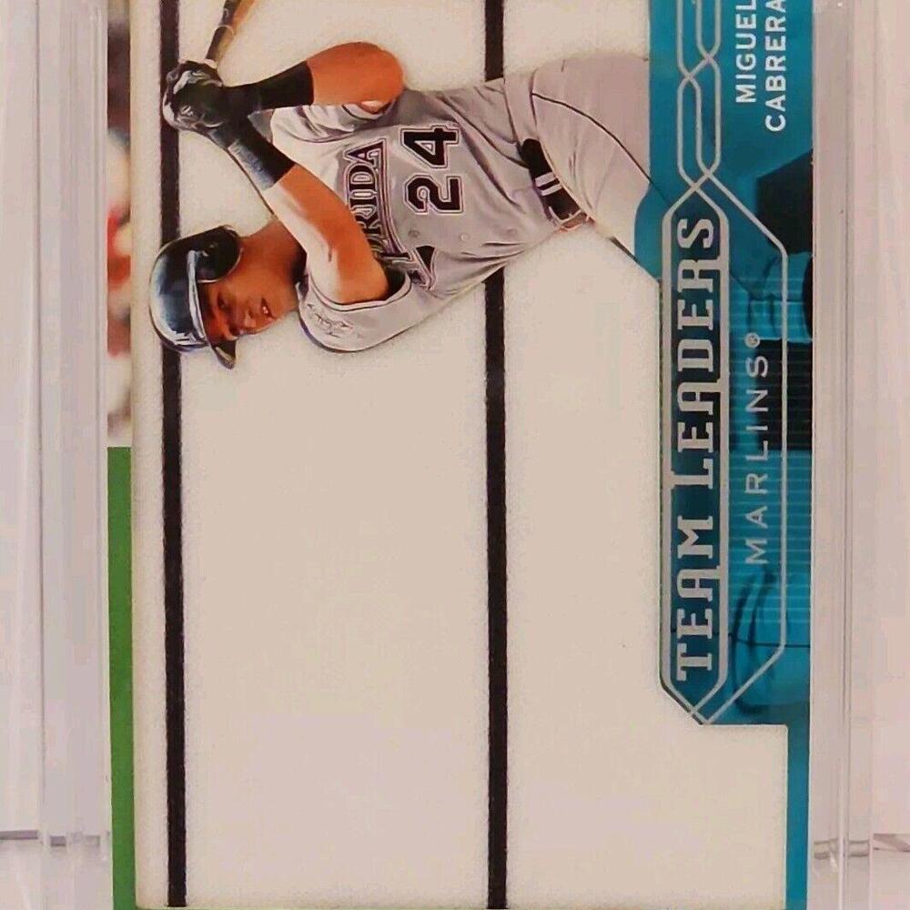 2024 Jersey Fusion Miguel Cabrera Game Worn Jersey Swatch, limited edition 15/50